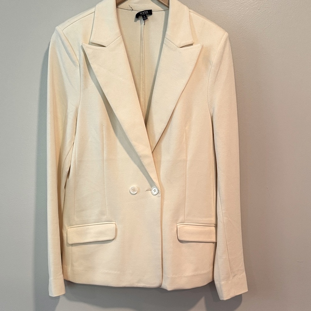 NYDJ Cream Blazer size Small hardly worn